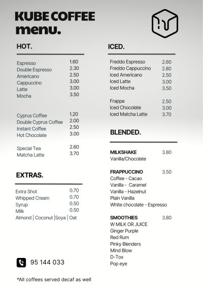 KUBE COFFEE