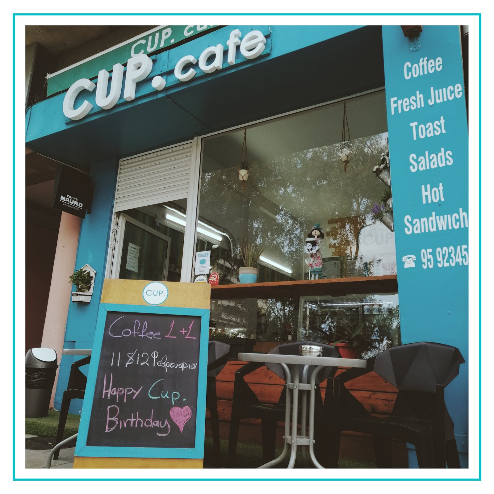 Cup. cafe